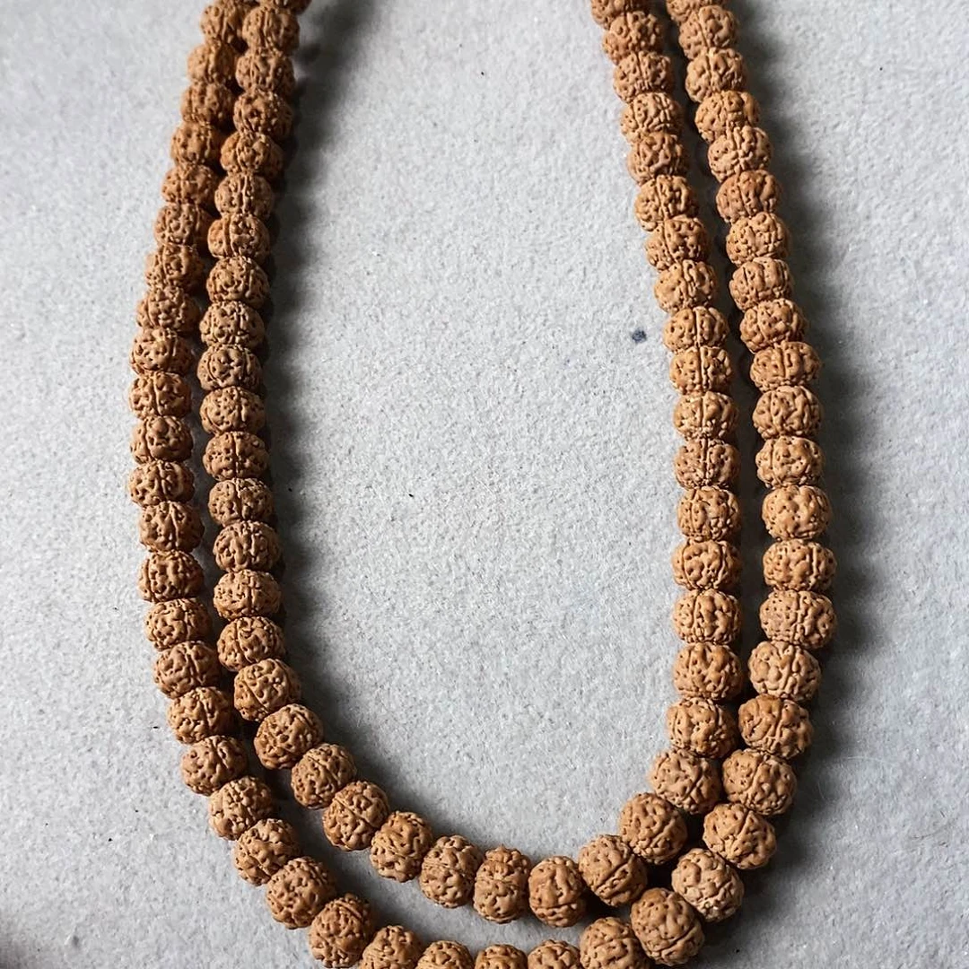 金刚菩提手串胖墩长串7.7
