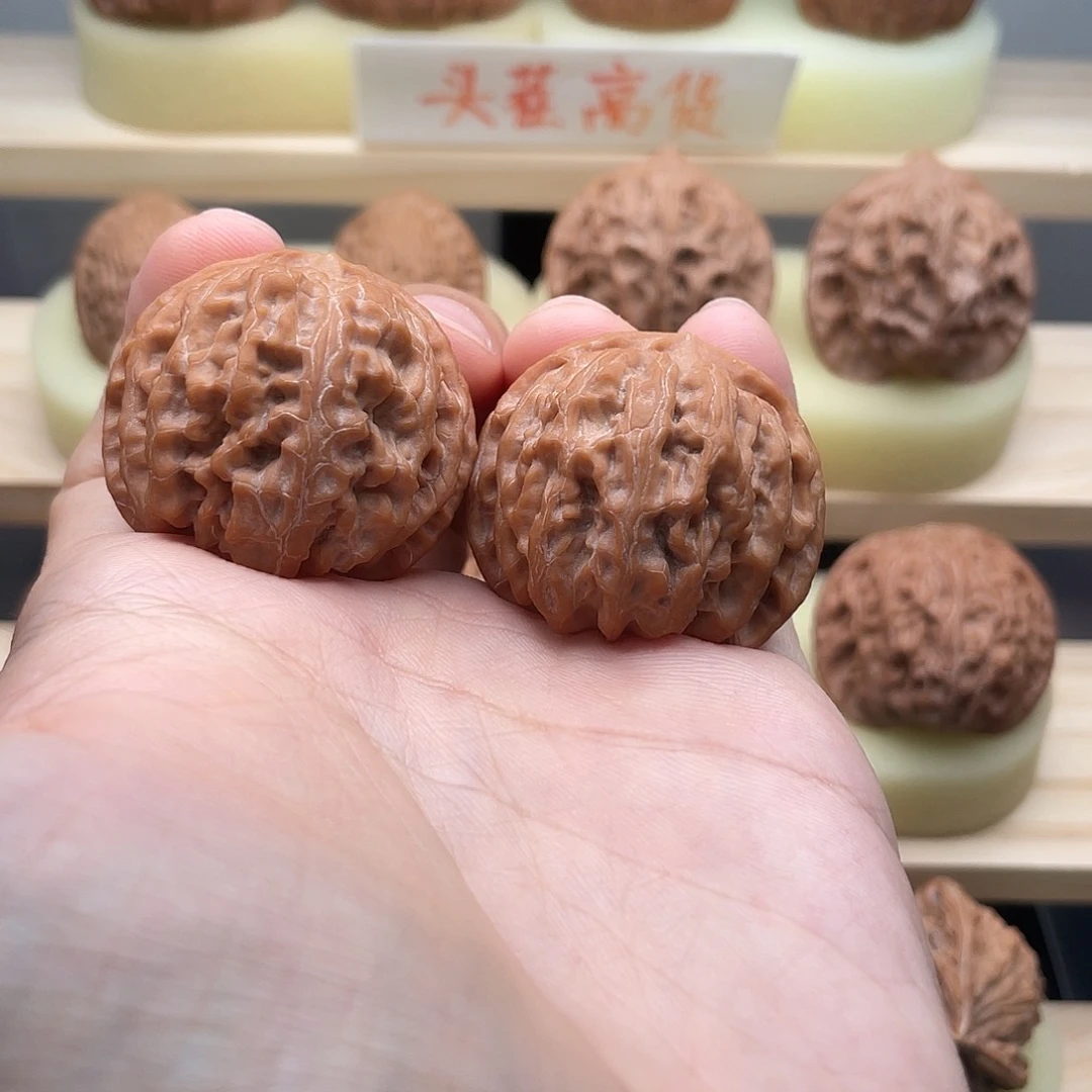 吊坠文玩核桃小*刚36全品苹果园