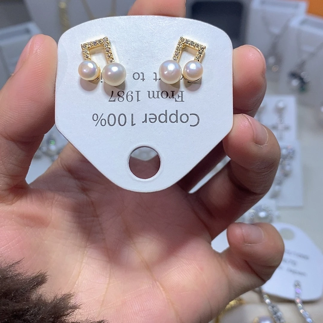 耳饰淡水珍珠未镶嵌