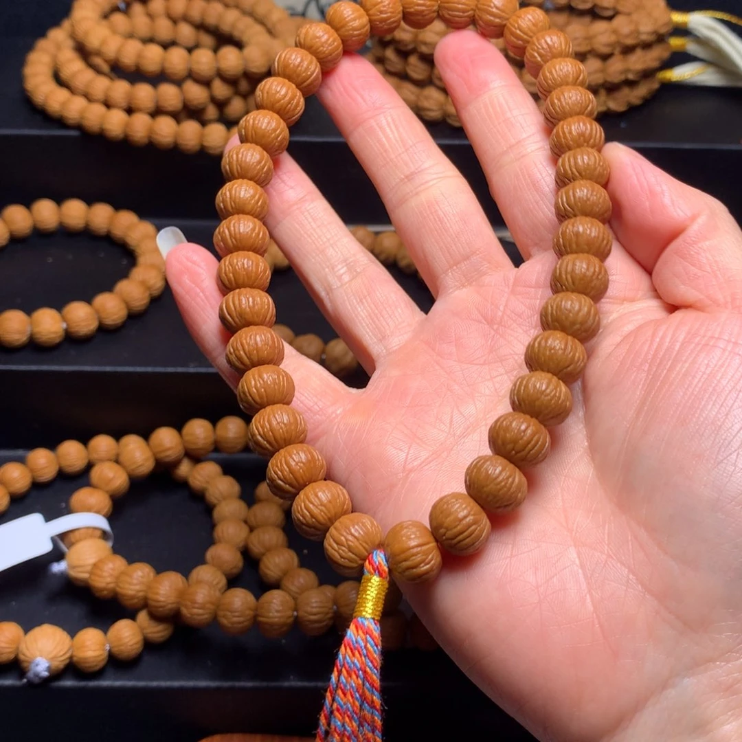 猴头核桃手串道11➕精修凤羽手持