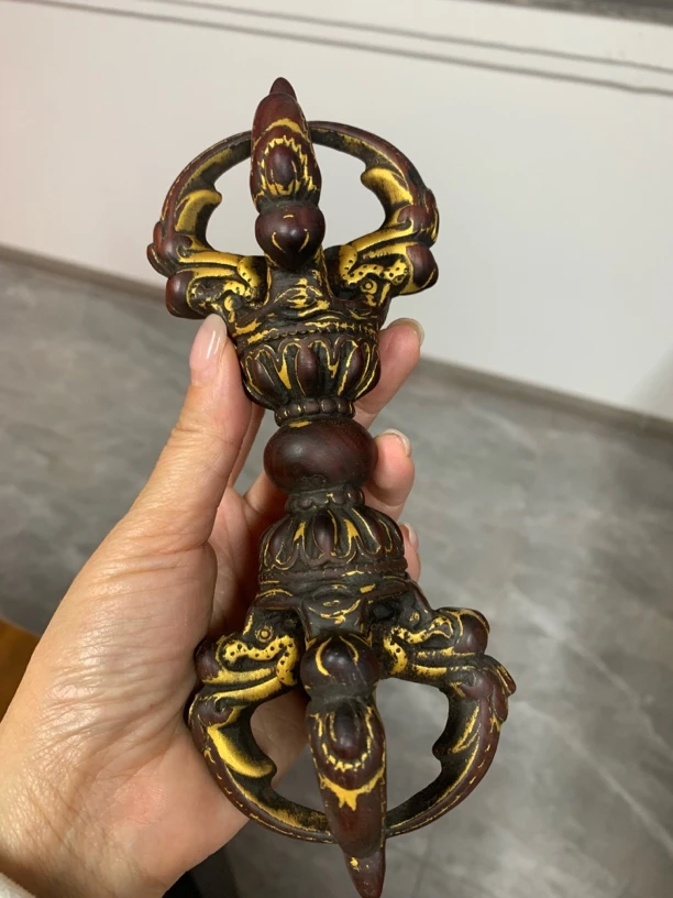纯铜的一个摆件漂亮的