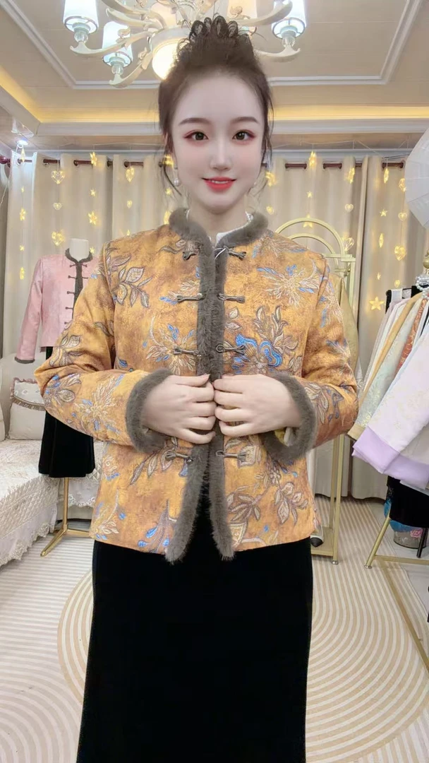 【星儿 专属】国风新中式唐装宋锦外套