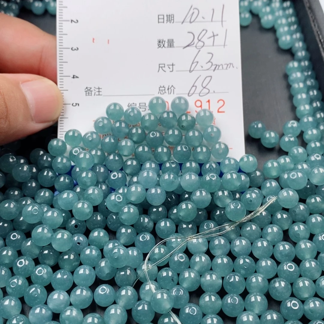 翡翠未镶嵌手链翡翠散珠多样性发货自选