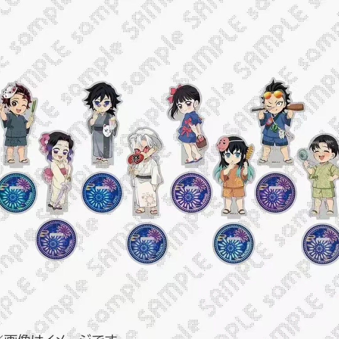 鬼灭之刃花火大会第二弹亚克力立牌谷  散池沪谷 官方正品