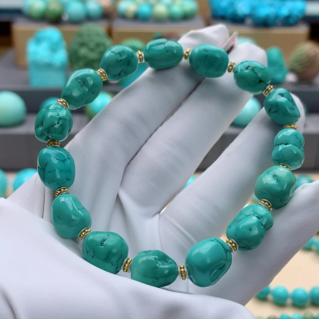 绿松石未镶嵌珠宝奇石