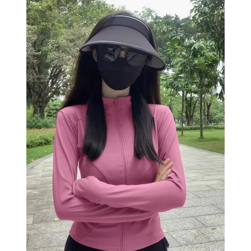 DIDORSSBO夏季女款透气凉感修身防紫外线UPF50+开衫防晒服TBP001