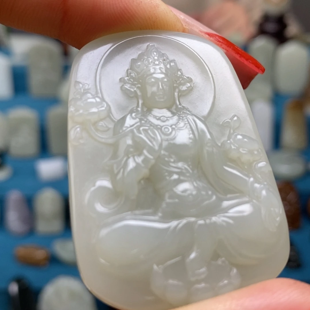 颈饰未镶嵌和田玉