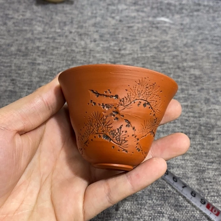 紫砂茶杯非常漂亮好看的花瓶