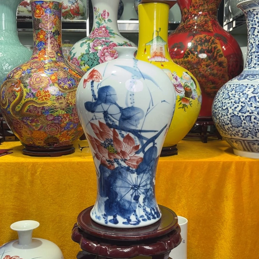 景德镇陶瓷花瓶摆件