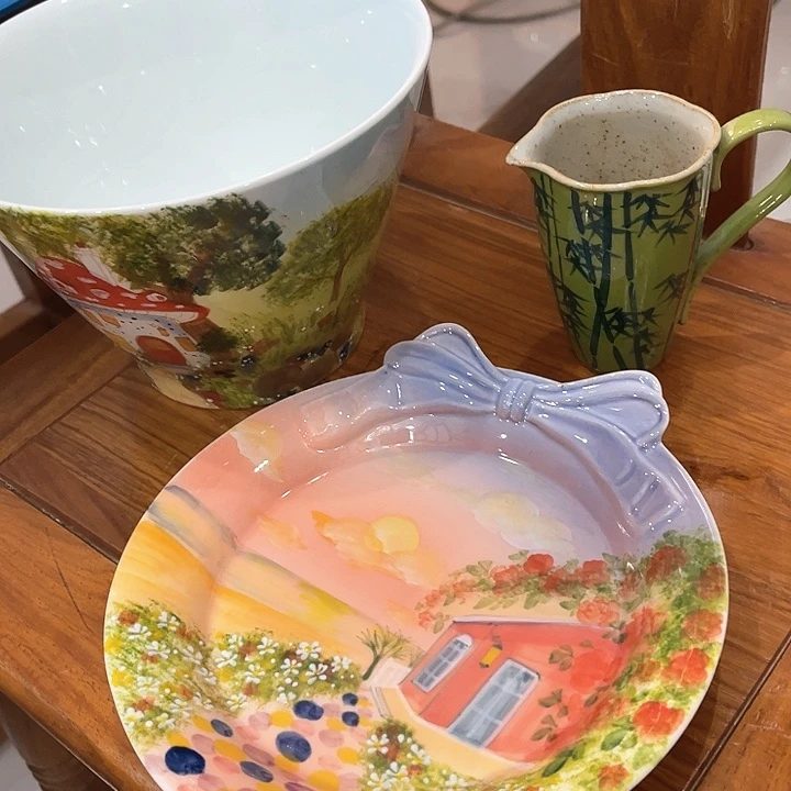 陶如***！景德镇釉下手绘陶瓷