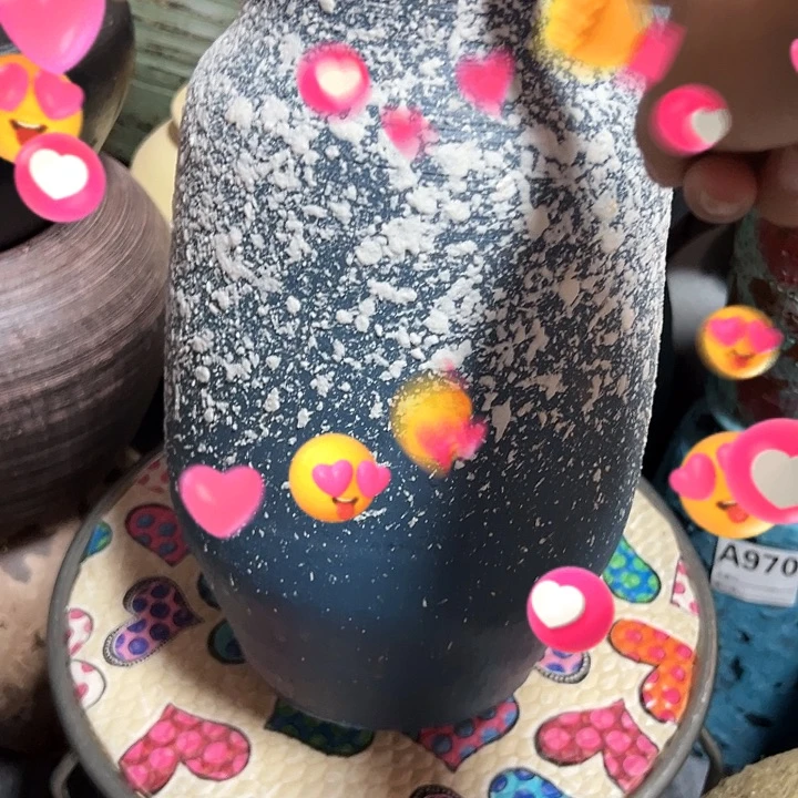 粗陶盆默认打孔高29口11