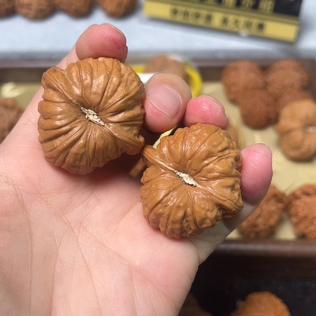 *****把件文玩核桃41+南瓜墩