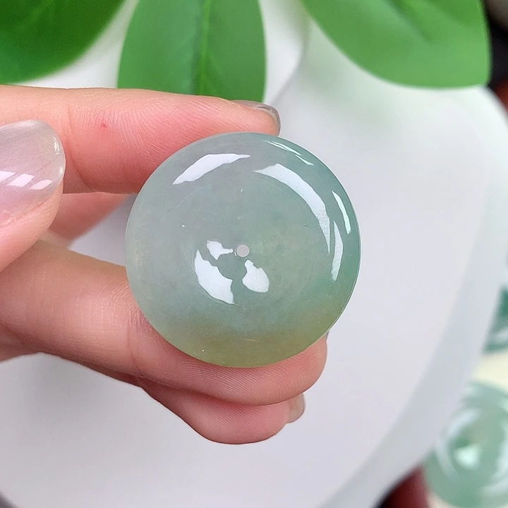 翡翠未镶嵌颈饰27.2-5.9mm