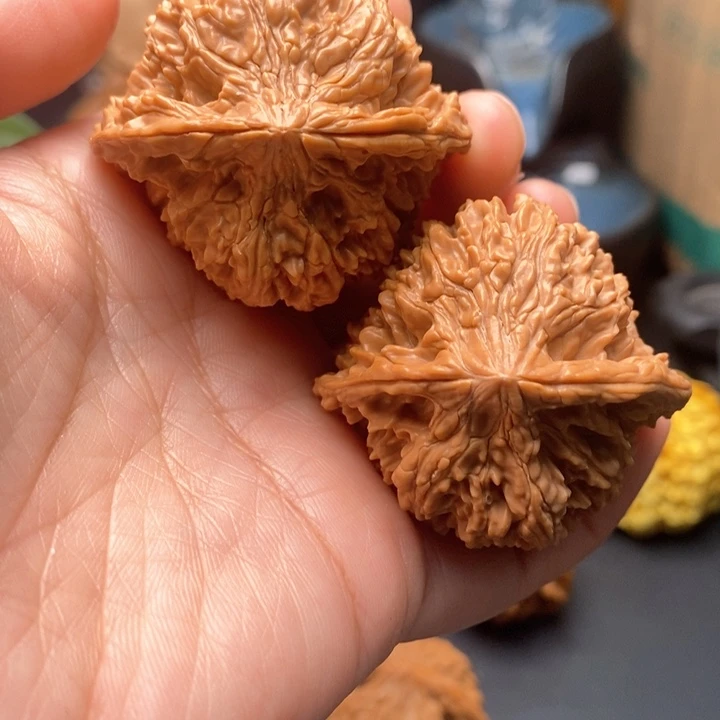 文玩核桃把件百花山44尺