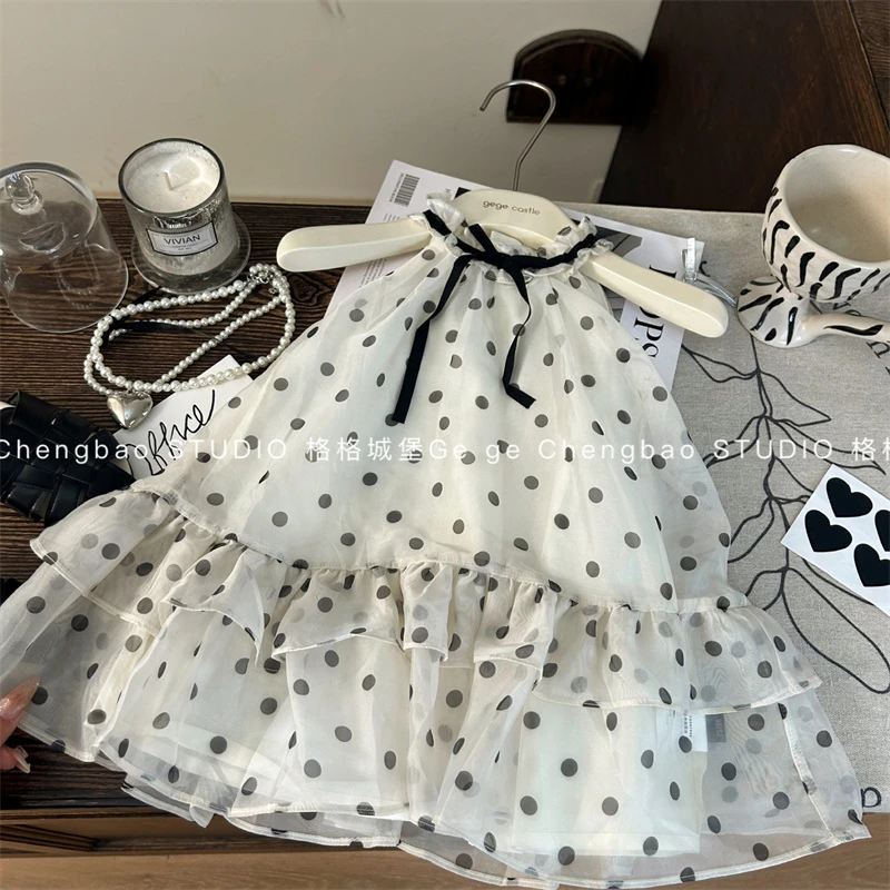 女童连衣裙夏装2025新款洋气韩版裙子女宝宝夏季裙子C326