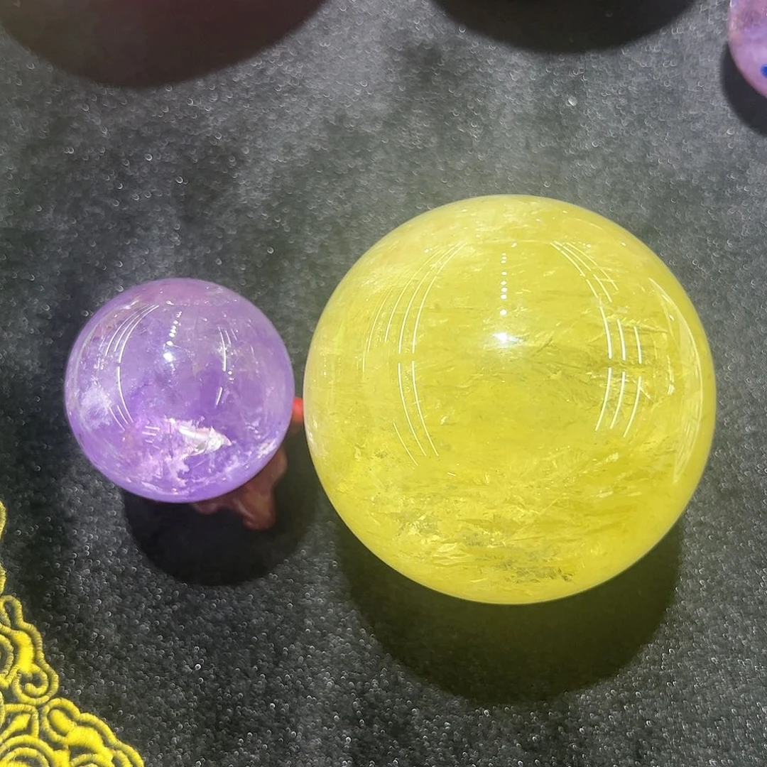 水晶水晶球摆件未镶嵌用****3