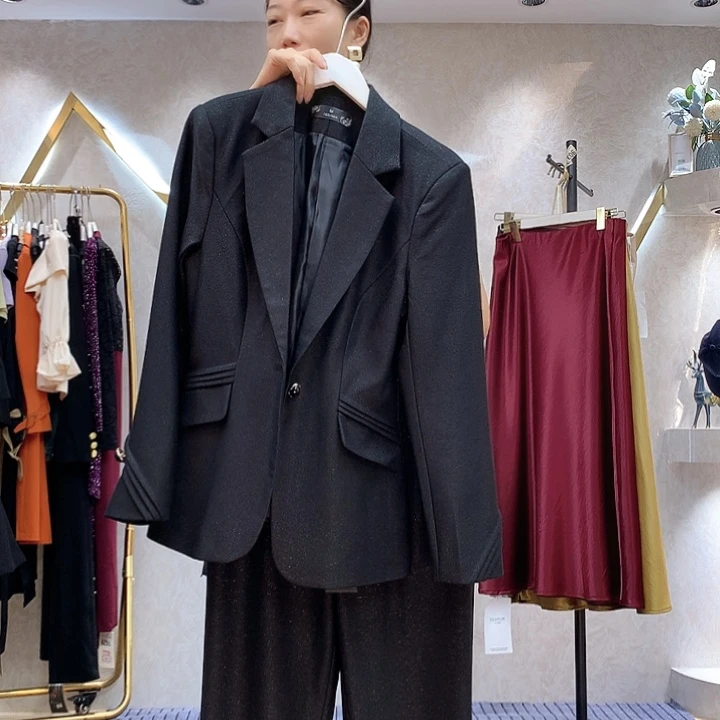 吊带荣***店时尚气质两件套2XL