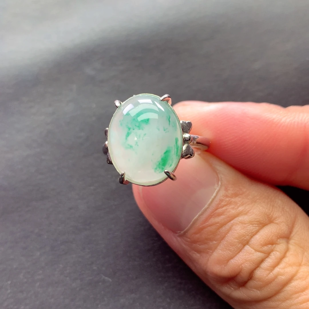 石英质玉未镶嵌戒指