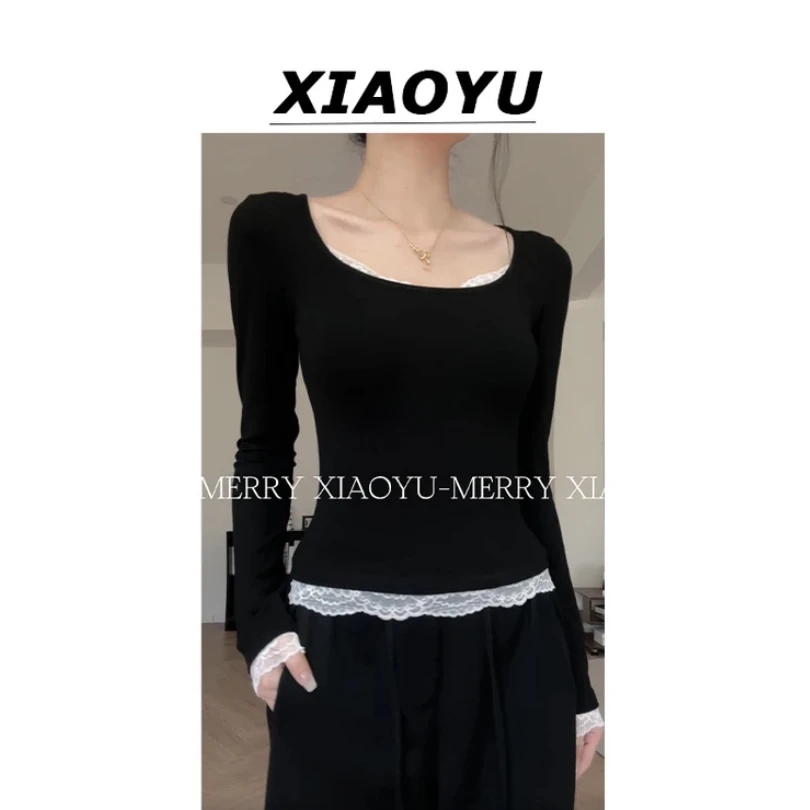 妙前小鱼【宝藏单品】一衣四穿设计感洋气镂空上衣辣妹气质修身T恤