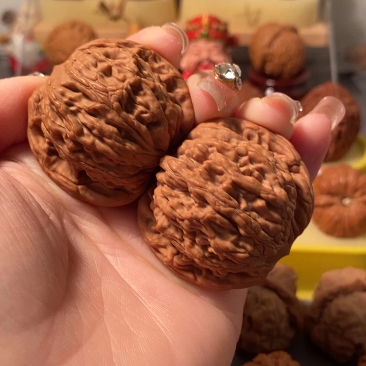 吊坠文玩核桃42➕师虎兽