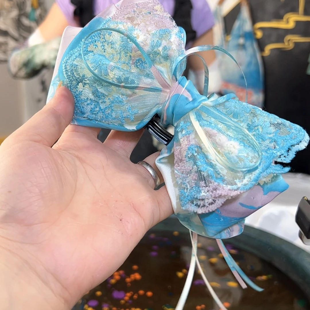 253精品蕾丝抓夹手作