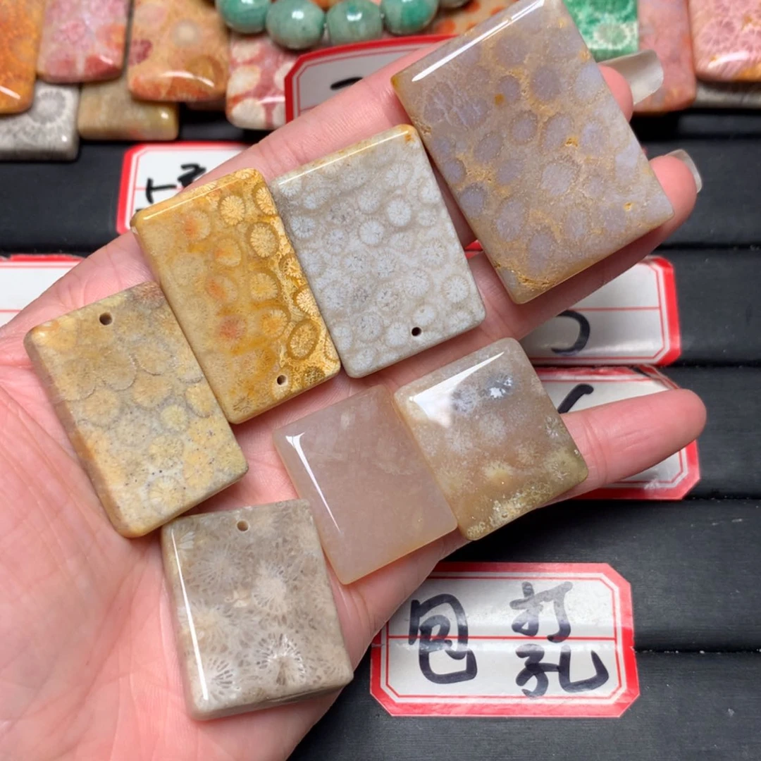 【闪购商品】未镶嵌颈饰硅化玉丹*