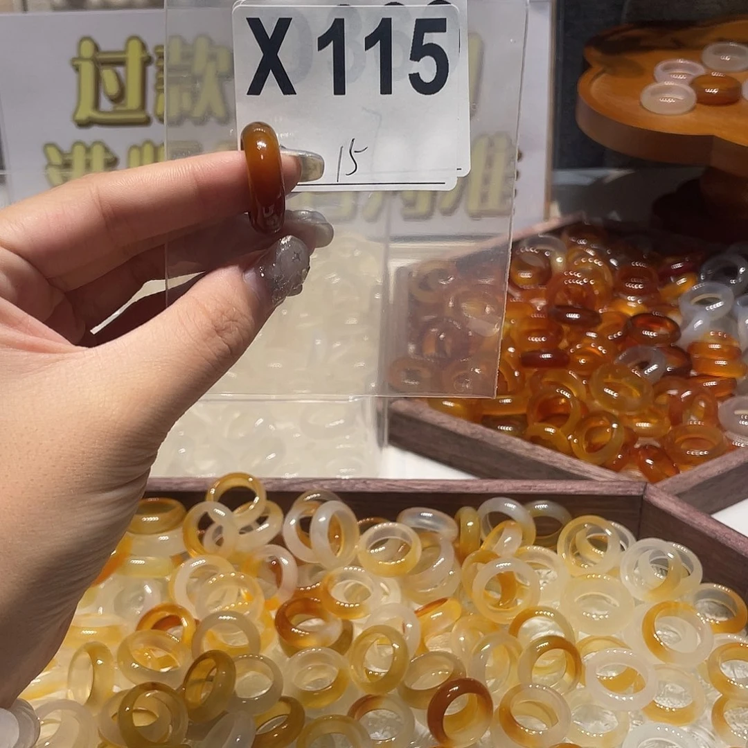 未镶嵌戒指玛瑙/玉髓115