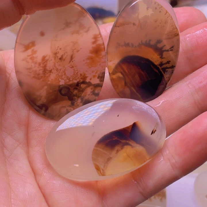 玛瑙/玉髓未镶嵌吊坠(不含链)