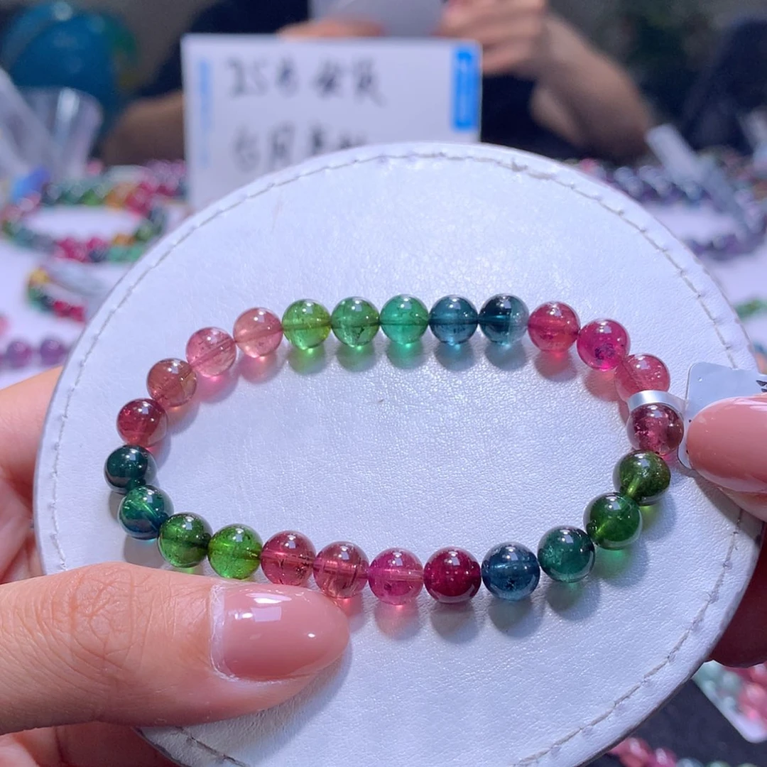 【闪购商品】未镶嵌手串碧玺7.3m