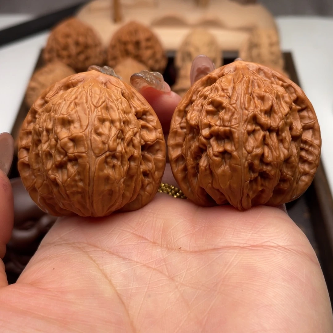 桃核把件僧帽精配42