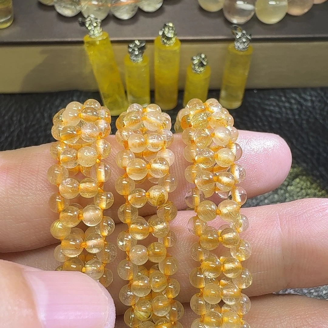 水晶未镶嵌颈饰天然水晶