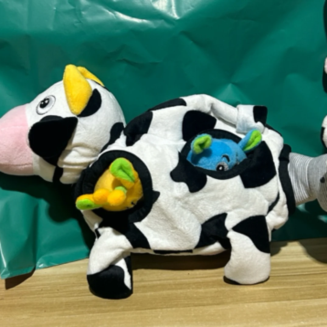 奶牛藏食发声狗狗玩具