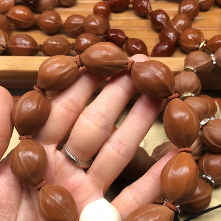 手串橄榄核梅林铁核18 X26