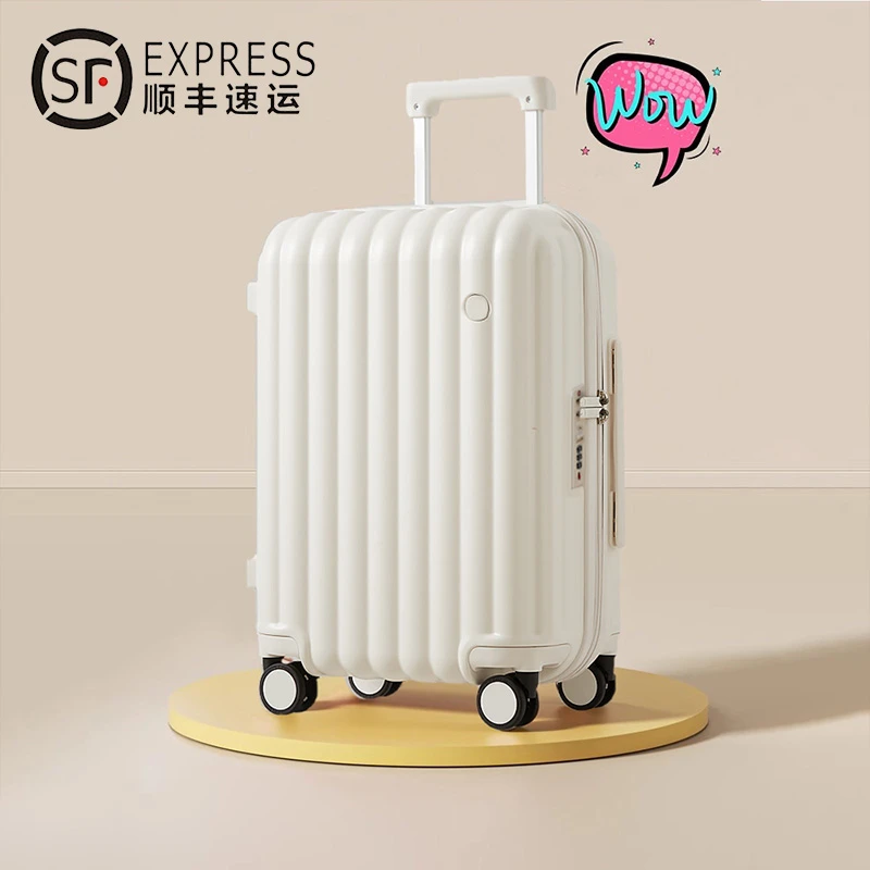 20寸小型轻便登机箱多功能可充电密码箱学生高颜值拉杆箱旅行箱