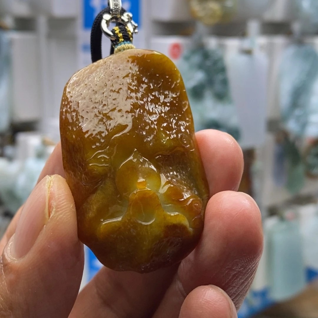 翡翠颈饰未镶嵌好*音悟道