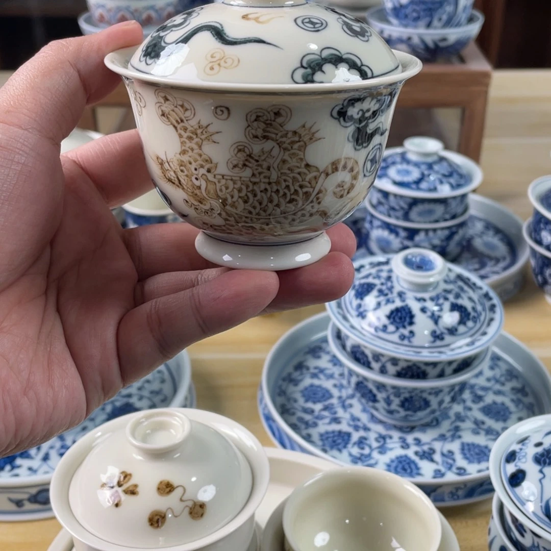 景德镇手工手绘茶具