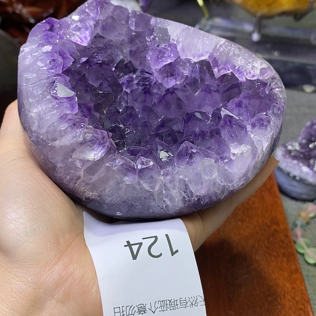 未镶嵌珠宝半成品紫晶
