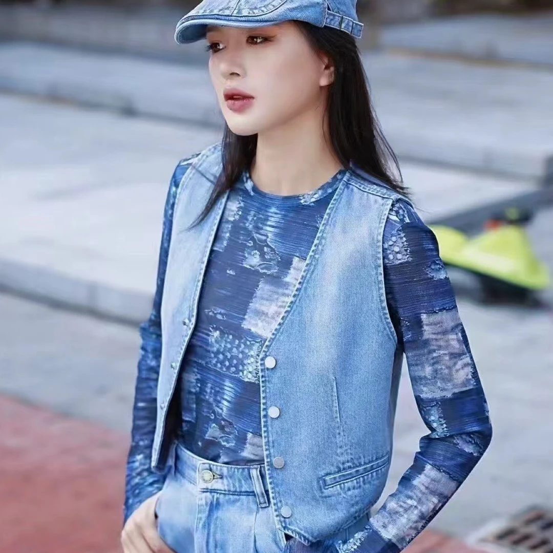 LINGZI/领姿潮流马夹时尚夏季修身型4909211