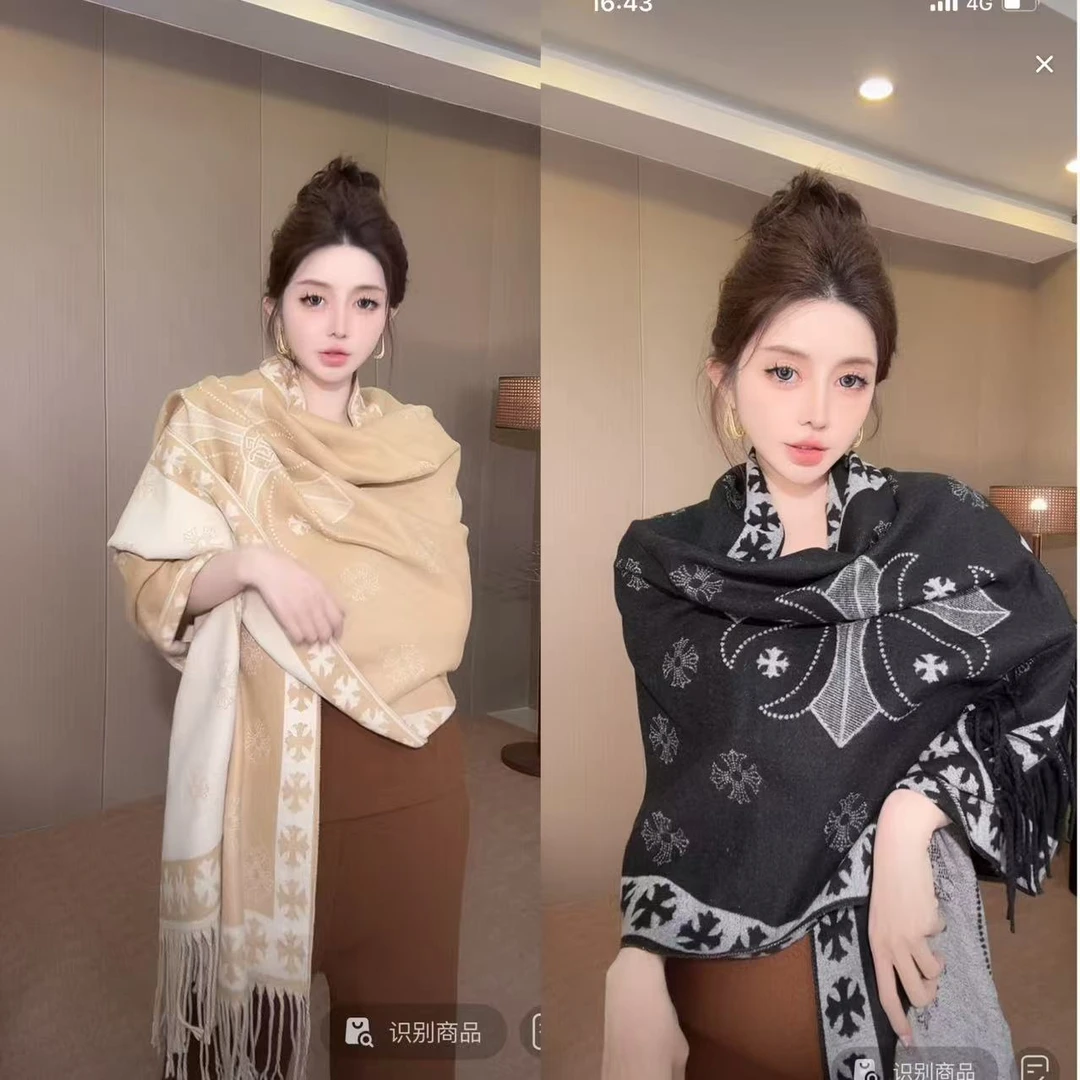 DACPAN- “小克同款围巾”时髦克家围巾 2025/盼·YP452