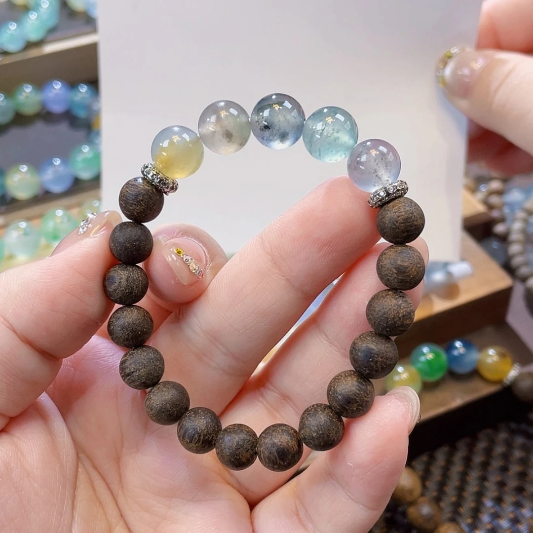 【闪购商品】未镶嵌手链翡翠清冷色系多宝