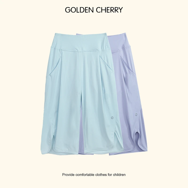 【金樱桃Golden cherry】小童速干开叉海鸥小标休闲裤JYT2150