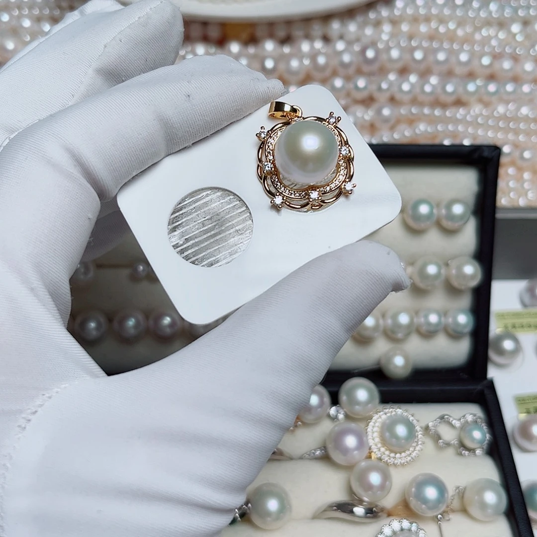 淡水珍珠手绳银S925镶嵌