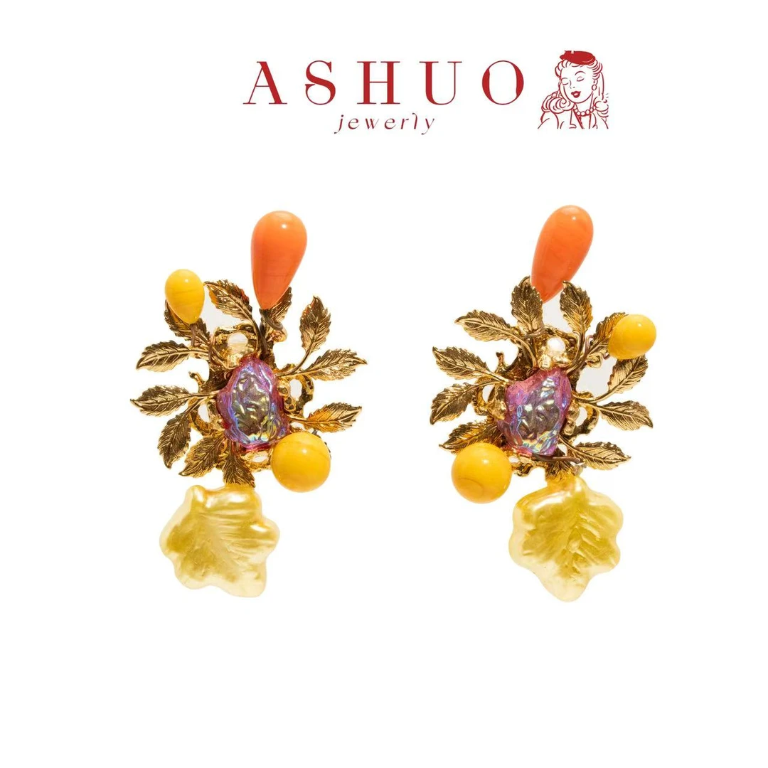 铜合金耳饰 阿烁中古 GL as15220