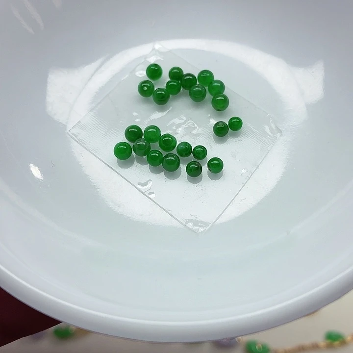 。***ي翡翠未镶嵌手链天然缅甸翡翠A货卡3-3.6