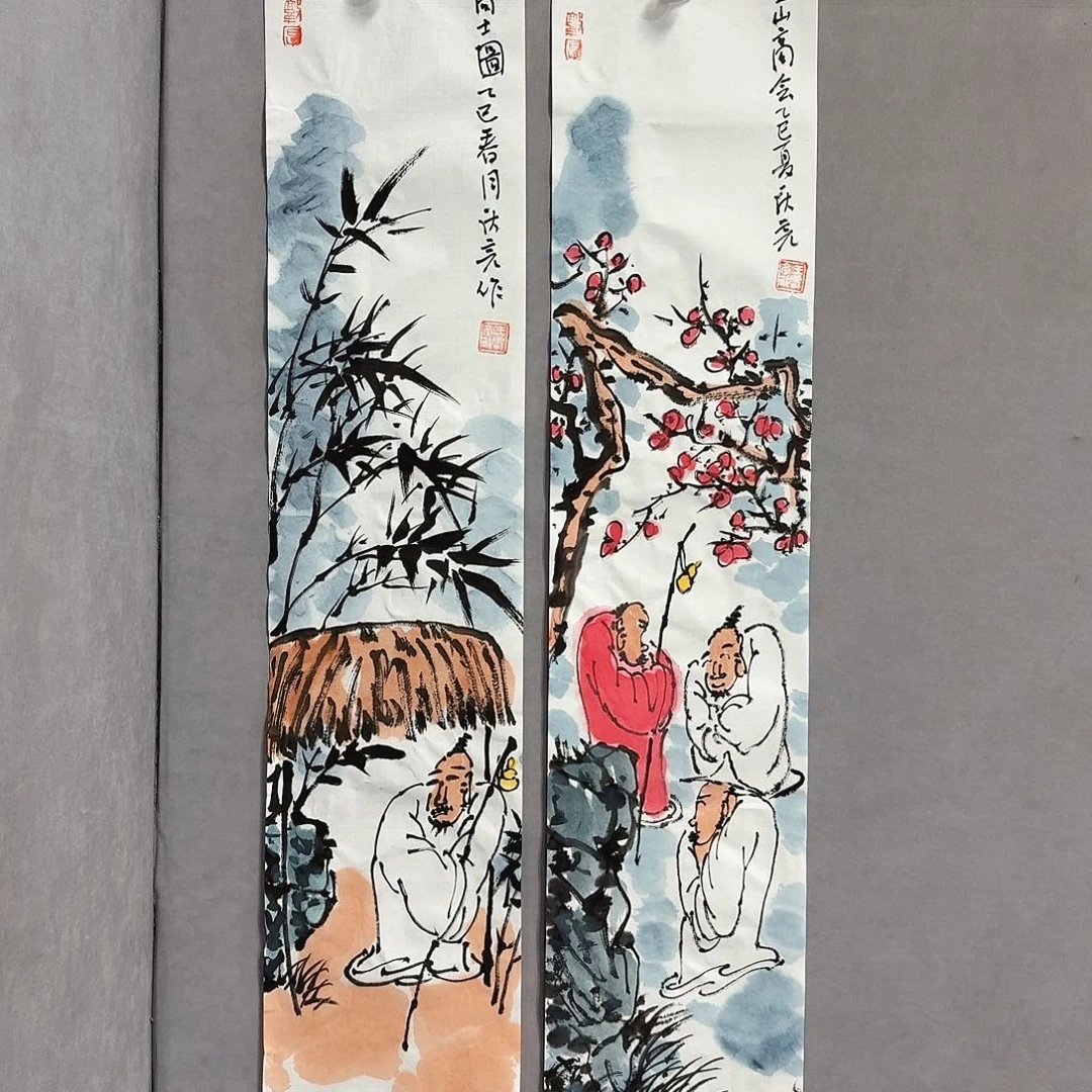 国画亲笔手绘放心去藏