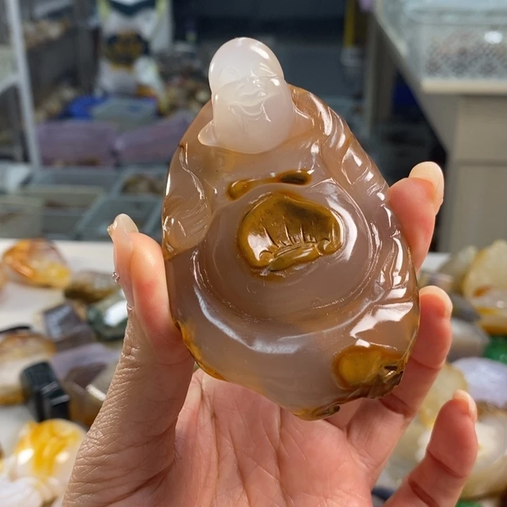 玛瑙/玉髓吊坠(不含链)未镶嵌