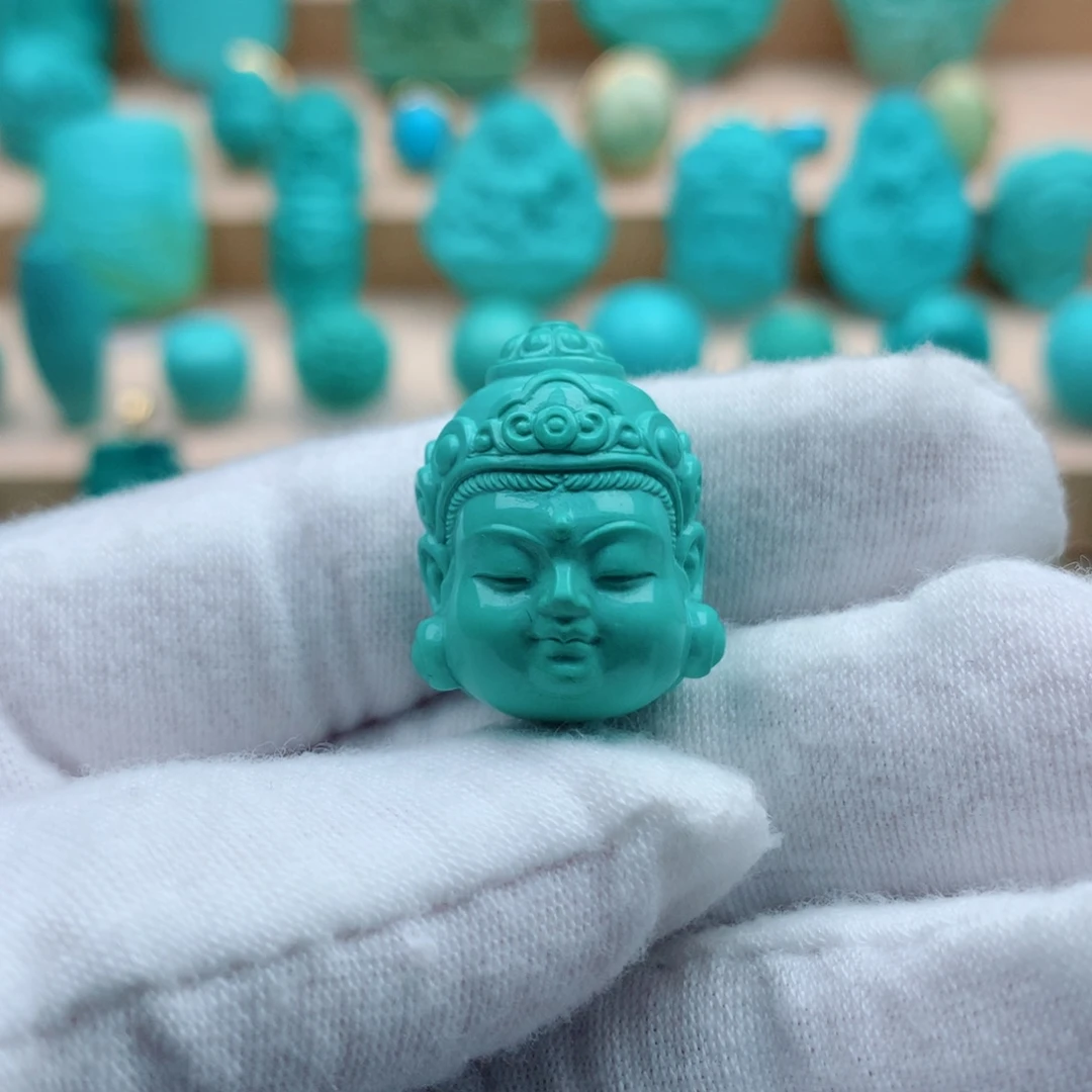 绿松石未镶嵌配饰