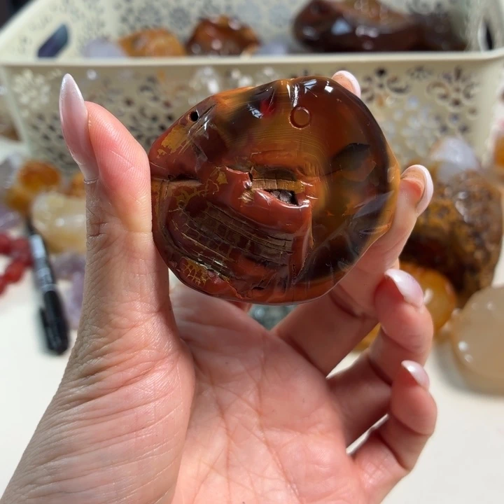 未镶嵌吊坠(不含链)玛瑙/玉髓
