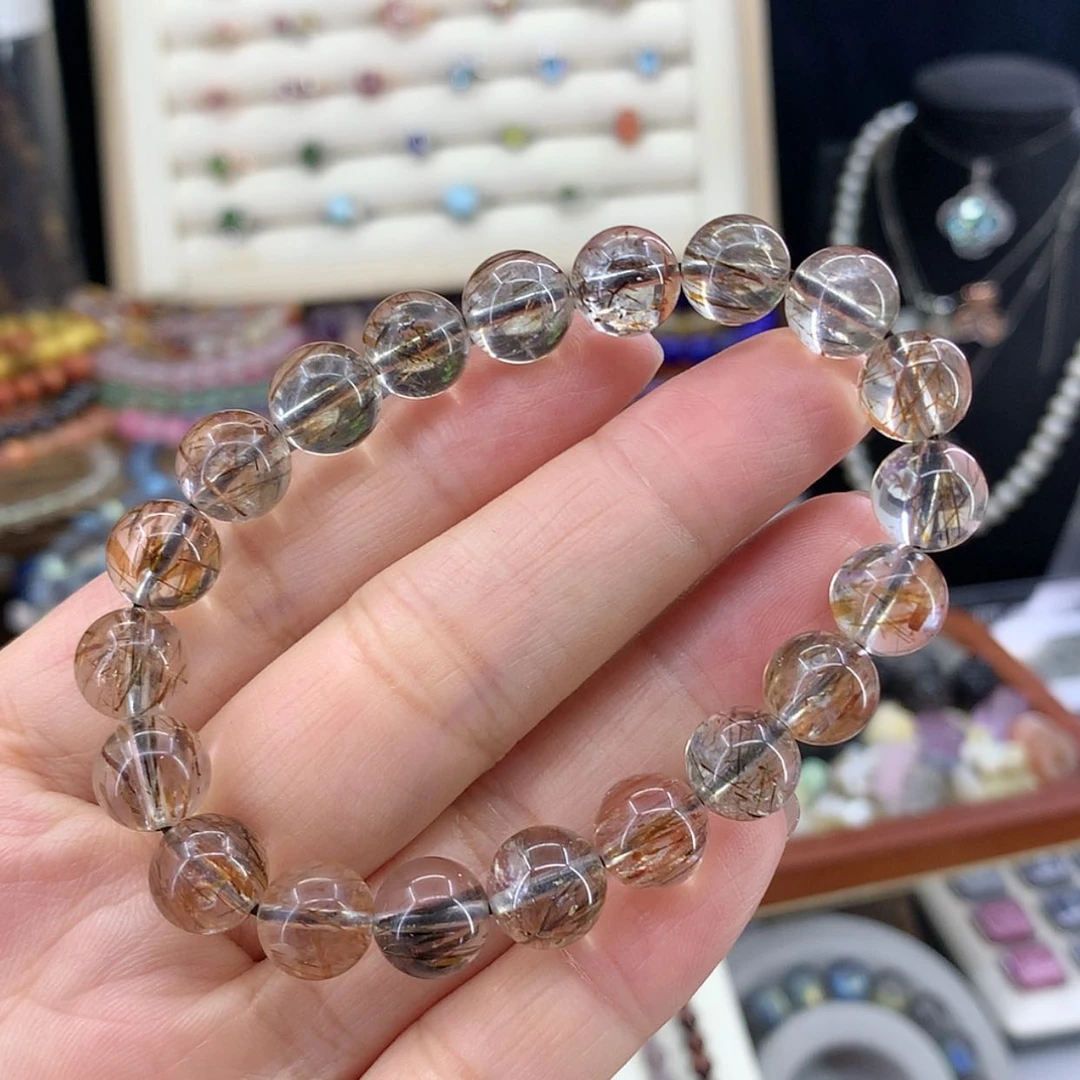 【闪购商品】未镶嵌手串发晶手串