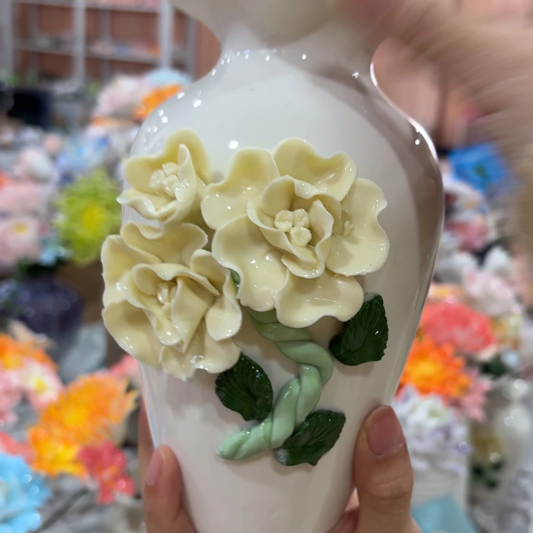 陶瓷花拍满20元发货，爱退款拉黑